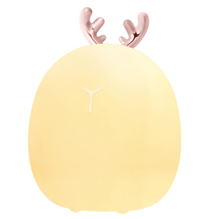 Silicone Touch Night Light For Baby Room Rabbit Shaped Ambient Lamp Clap Control
