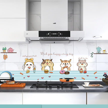 Peekaboo Studio Transparent Anti-Smoke Wallpaper, High Temp Resistant