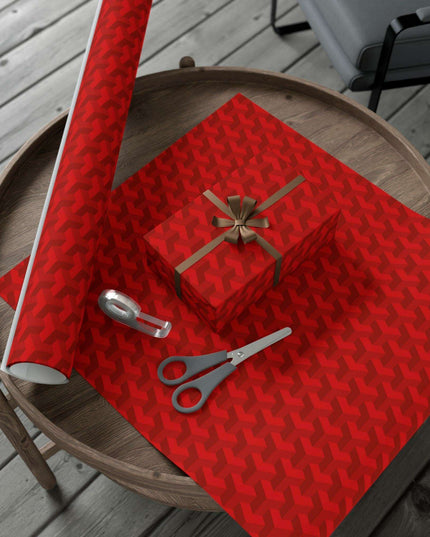 Elegant 3D Christmas Gift Wrap Set - Handcrafted Luxury Paper Collection Made in the USA