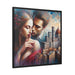 Elegant Elysian Matte Canvas Art Frame - Valentine Edition