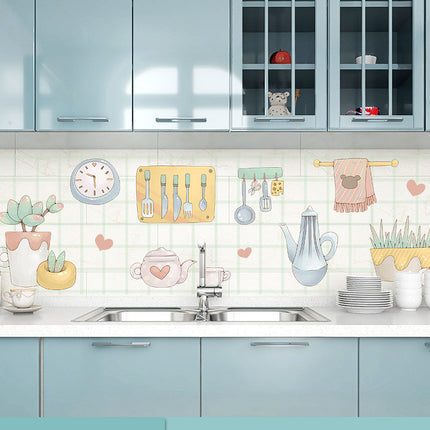 Peekaboo Studio Transparent Anti-Smoke Wallpaper, High Temp Resistant
