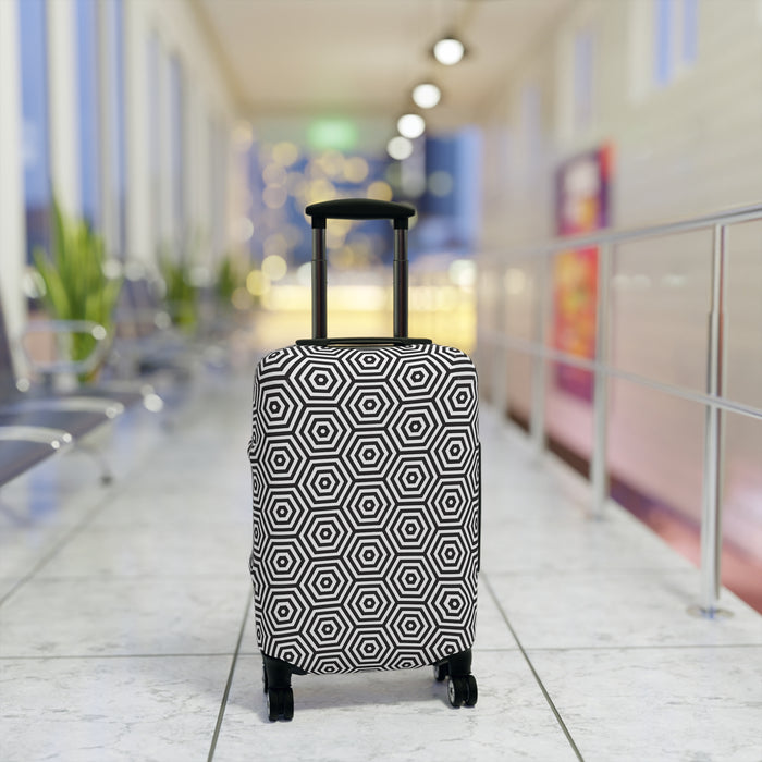 Stylish Travel Companion: Peekaboo Luggage Protector for Secure Journeys
