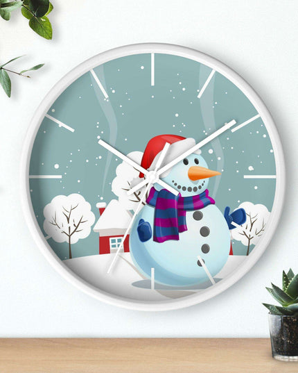 Elegant Wooden Framed Wall Clock - A Perfect Addition to Upscale Decor