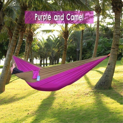 Portable Nylon Parachute Hammock for Backpacking — One Person, 150 kg