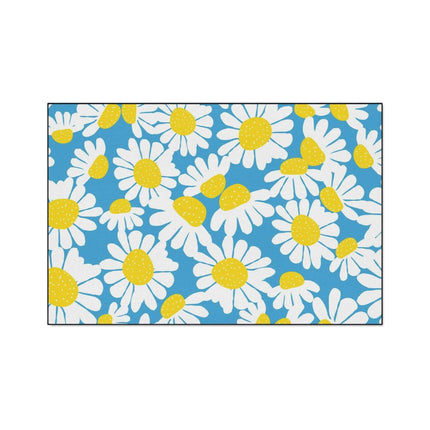 Personalized Chic Daisy Non-Slip Floor Mat for Stylish Home Interiors