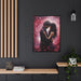 Elite Valentine Matte Canvas with Black Pinewood Frame