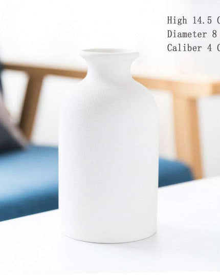 Timeless Nordic Charm: Exquisite Handcrafted Ceramic Vase for Lasting Elegance
