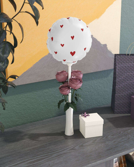 Customizable 6" Stylish Matte Balloon Collection - Perfect for Romantic Occasions