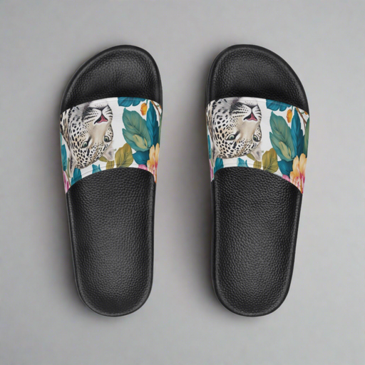 Leopard Print Comfort Slides - Stylish Kireiina Sandals for Everyday Chic