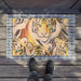 Tiger heads 3D Doormat