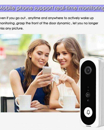 Smart Home Security Solution: V20 WiFi Doorbell Camera with Advanced Features