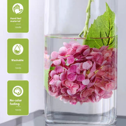 Peekaboo Studio Hydrangea Artificial Flower Bouquet - Realistic & Mois