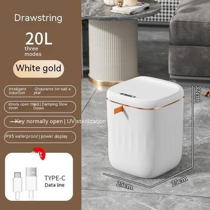 Smart Sensor Trash Can with Auto-Open Lid