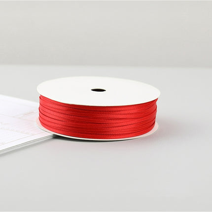 Peekaboo Studio 2mm Double-Sided Silk Ribbon for DIY Packaging