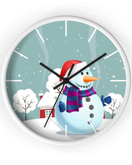 Elegant Wooden Framed Wall Clock - A Perfect Addition to Upscale Decor