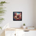 Elegant Romance - Premium Matte Canvas Artwork in Sleek Pinewood Frame