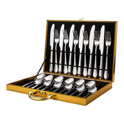 Peekaboo Studio 24-Piece High-End Tableware Set - Elegant Design & Dur