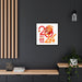 2024 Lunar Eclipse Matte Canvas Print - Sustainable Elegance for Your Walls