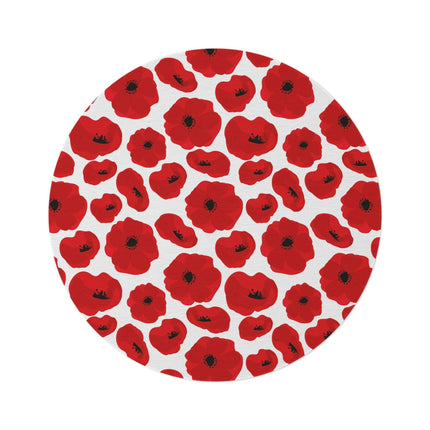 Playful Elegance Chenille Round Area Rug