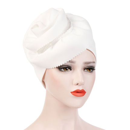 Peekaboo Studio Oversized Flower Bandana Hat - Stylish Side Plate Desi
