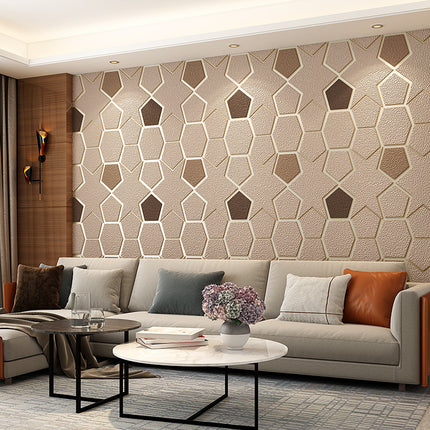 Peekaboo Studio Modern Minimalist Deerskin Wallpaper - Durable & Styli