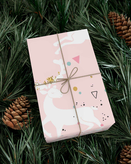 Chic Pink Artisan Gift Wrap Set - Handcrafted in the USA