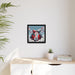 Elegant Love - Premium Canvas Wall Art with Black Pinewood Frame
