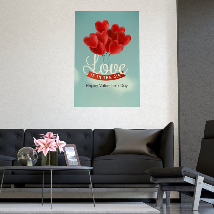 Elegant Romance - Valentine's Matte Posters - Premium Home Decor Prints - Elegance Collection - Luxurious Matte Art Prints for Sophisticated Spaces
