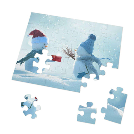 Holiday Family Bonding Puzzle Set: Cultivating Togetherness and Cognitive Skills