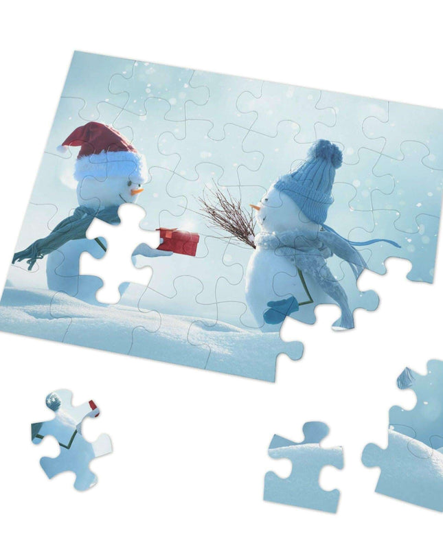 Holiday Family Bonding Puzzle Set: Cultivating Togetherness and Cognitive Skills