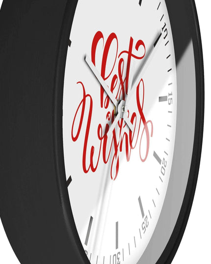 Opulent Holiday Chic Wall Clock - An Exquisite Timekeeper for Elegant Interiors