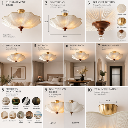 Retro Lotus-Leaf Fabric Ceiling Light — Eye-Protection Pendant for Living Room, Bedroom & Restaurant Pendant Light Fixtures retro-lotus-leaf-shape-white-fabric-ceiling-lights-french-living-room-bedroom-restaurant-tea-house-eye-protection-hanging-lamps Home & Garden > Lighting > Ceiling Lights & Fans > Ceiling Lights
