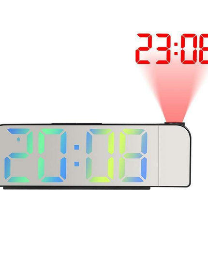 LED Digital Alarm Clock with Time Projection Function