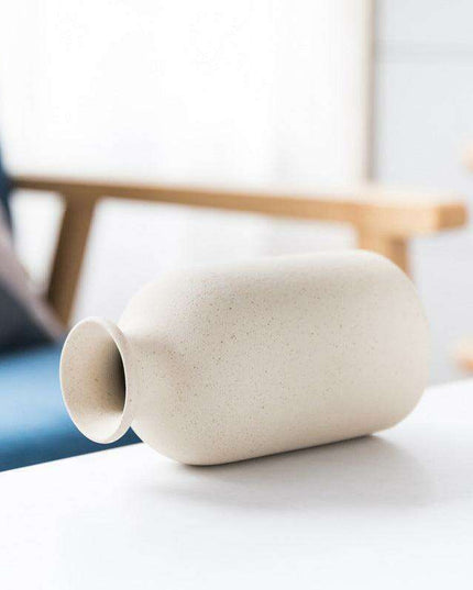 Timeless Nordic Charm: Exquisite Handcrafted Ceramic Vase for Lasting Elegance