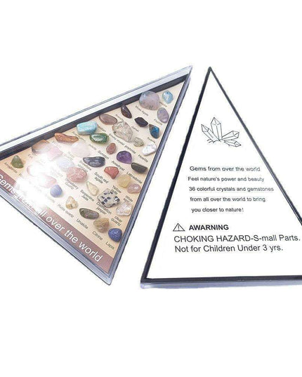 Exquisite Crystal Healing Stone Collection - 36 Distinct Polished Specimens