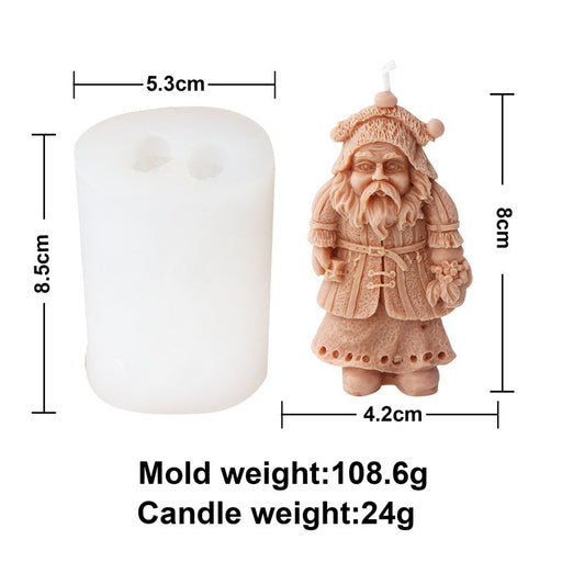 Christmas Santa Claus Scented Plaster Ornament Creating Kit