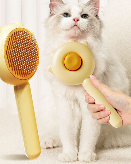Cat Comb Massage Pet Grooming Brush - Perfect for Hair Removal and Grooming for Cats and Dogs
