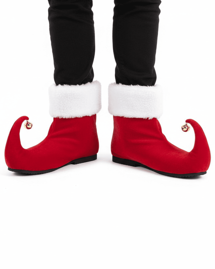 Color Monster Christmas Bell Red Shoes