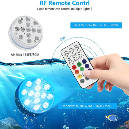 Peekaboo Studio Color Changing Remote Control Diving Light - Waterproo