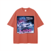 Streetwear Unisex Solid Color Loose Fit FOG T-Shirt