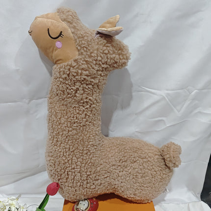 Peekaboo Studio Alpaca Plush Toy Pillow - Soft & Cuddly Design
