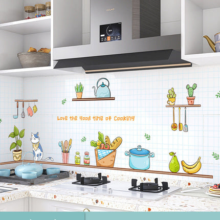 Peekaboo Studio Transparent Anti-Smoke Wallpaper, High Temp Resistant