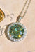 Luxurious Platinum-Plated Moissanite Necklace Set with Zircon Accents