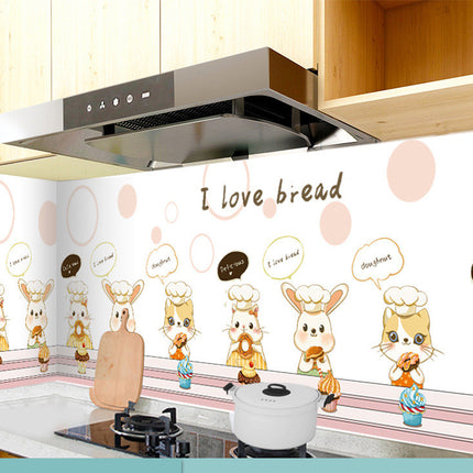 Peekaboo Studio Transparent Anti-Smoke Wallpaper, High Temp Resistant