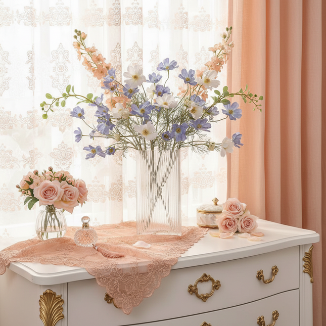 Peekaboo Studio Pastoral Flowers - Lifelike Artificial Home Decor