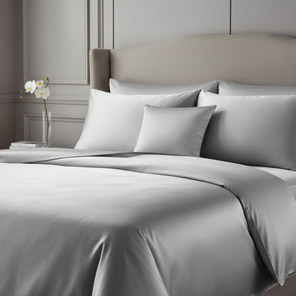 Silk Solid Color Satin Pillowcase Envelope Pillow