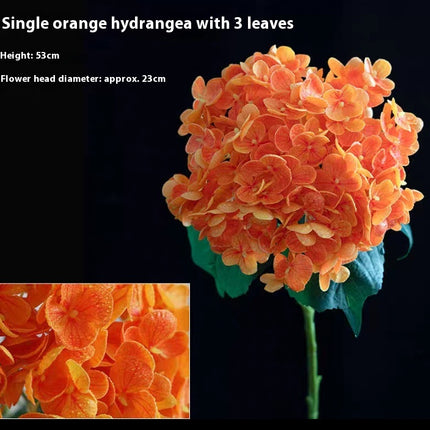 Peekaboo Studio Hydrangea Artificial Flower Bouquet - Realistic & Mois