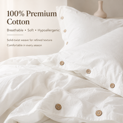 Solid Twist 100% Cotton Duvet Cover Set — 3-Piece Bedding Set Duvet Covers 3pcs-100-cotton-bedding-set-double-duvet-cover-set-220x240-solid-twist-cotton-king-size-bedding-set-quilt-cover-set Home & Garden > Linens & Bedding > Bedding > Duvet Covers