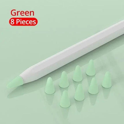 8-Piece Premium Silicone Stylus Set for Apple Pencil and Tablets..