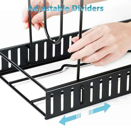 8-Tier Customizable Kitchen Cookware Organizer for Maximum Efficiency and Longevity - Très Elite